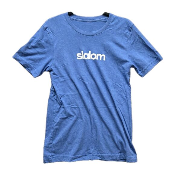 Reebok Other - Slalom Utah Market Founding Member SHort Sleeve Blue T-Shirt Size Medium